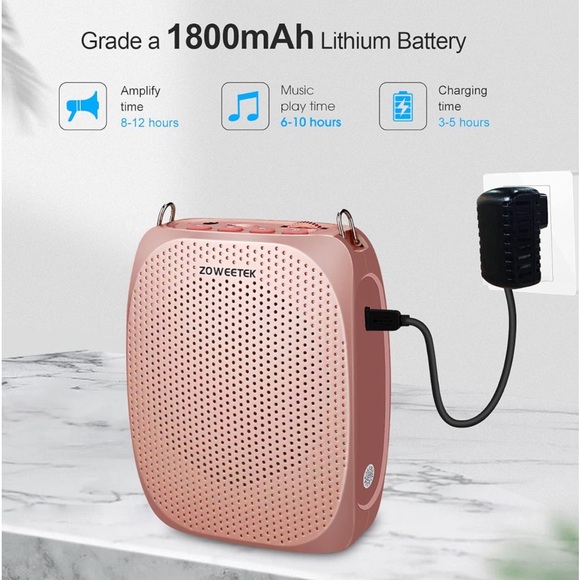 NWOT ZOWEETEK Voice Amplifier Microphone Headset - Picture 7 of 10